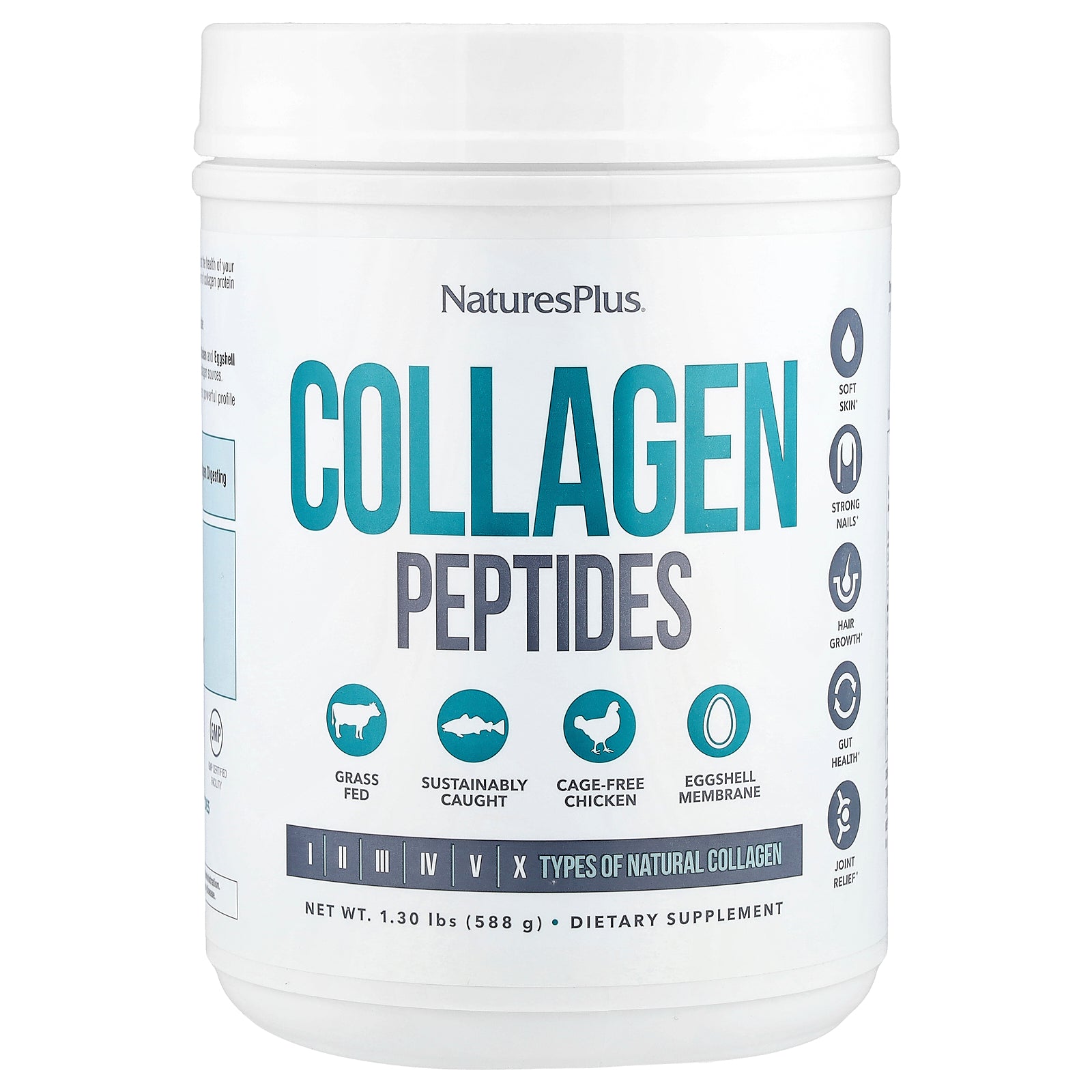 NaturesPlus, Collagen Peptides, 1.3 lbs (588 g)
