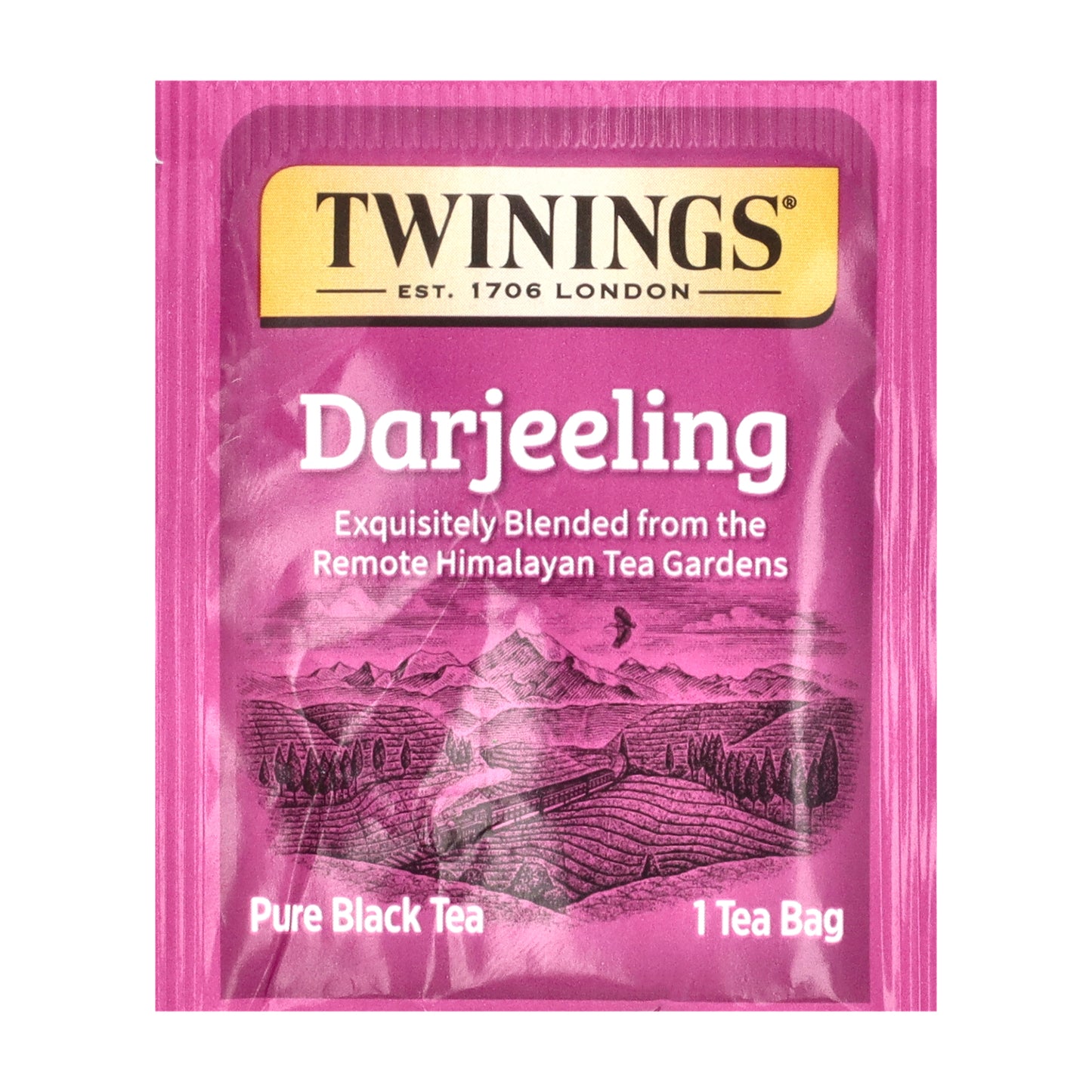 Twinings, Pure Black Tea, Darjeeling, 50 Tea Bags, 3.53 oz (100 g)