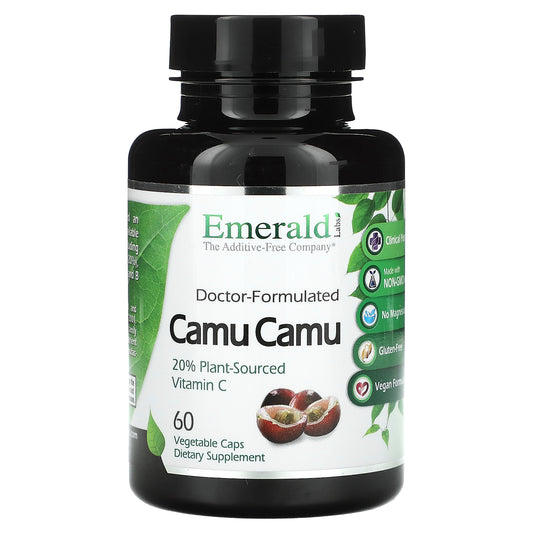 Emerald Laboratories, Camu Camu, 60 Vegetable Caps (500 mg per Capsule)