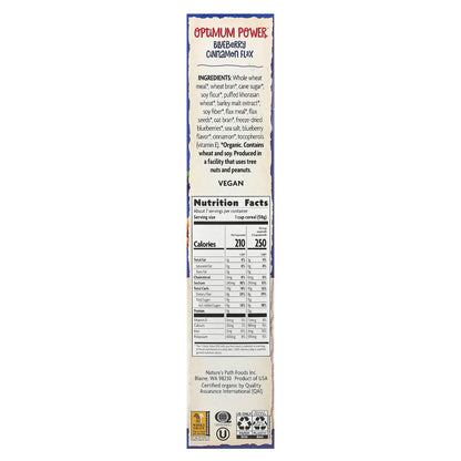 Nature's Path, Organic Optimum Power® Cereal, Blueberry Cinnamon Flax, 14 oz (400 g)