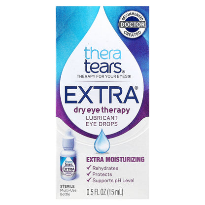 TheraTears, Extra® Dry Eye Therapy, Lubricant Eye Drops, 0.5 fl oz (15 ml)