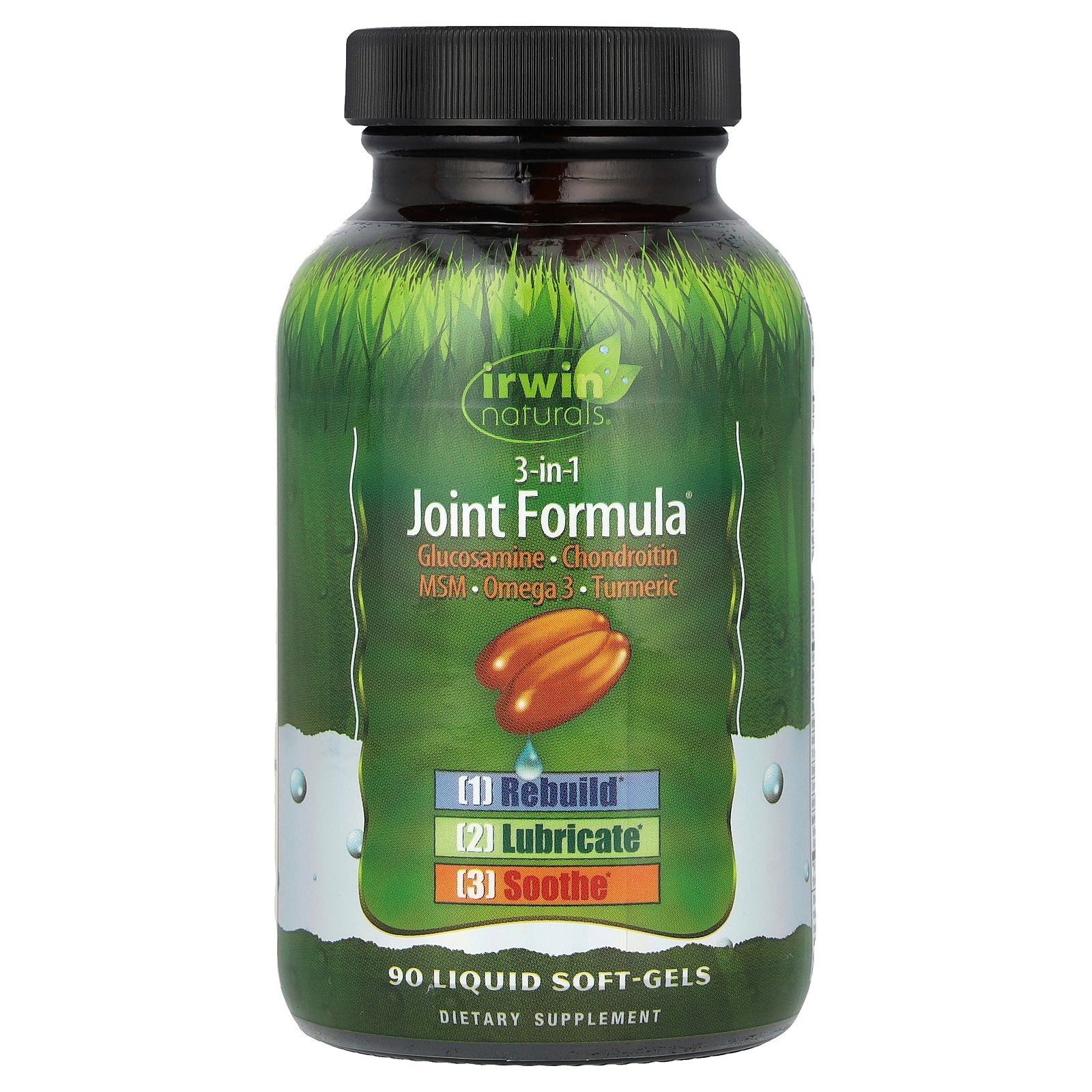 Irwin Naturals, 3-in-1 Joint Formula®, 90 Liquid Soft-Gels