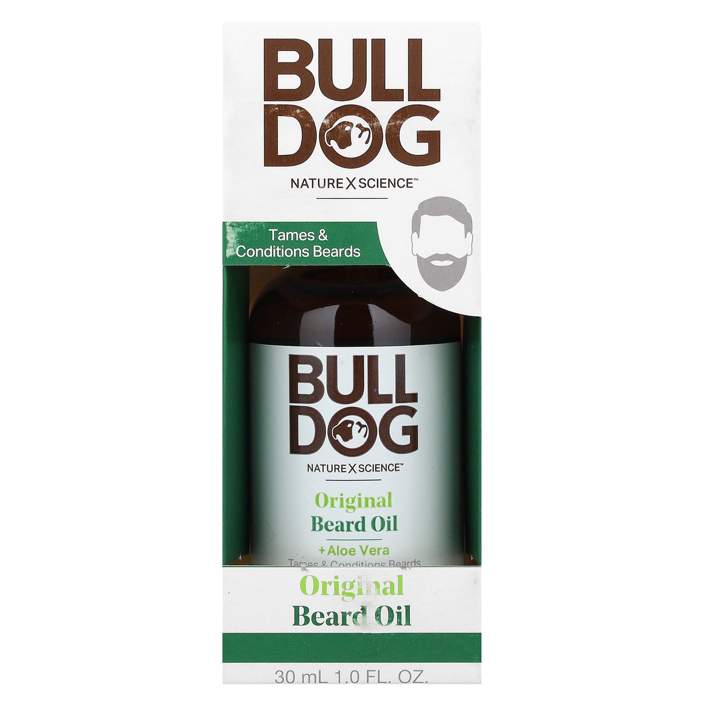 Bulldog Skincare For Men, Original Beard Oil, 1 fl oz (30 ml)