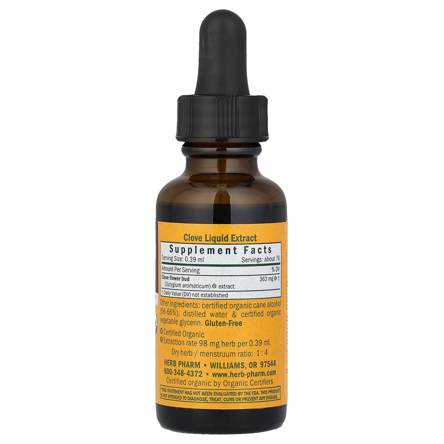 Herb Pharm, Clove, 1 fl oz (30 ml)