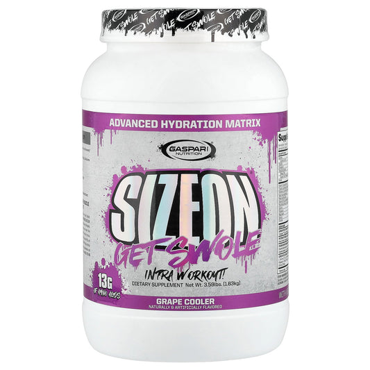 Gaspari Nutrition, SizeOn®, Intra Workout, Grape Cooler, 3.59 lbs (1.63 kg)