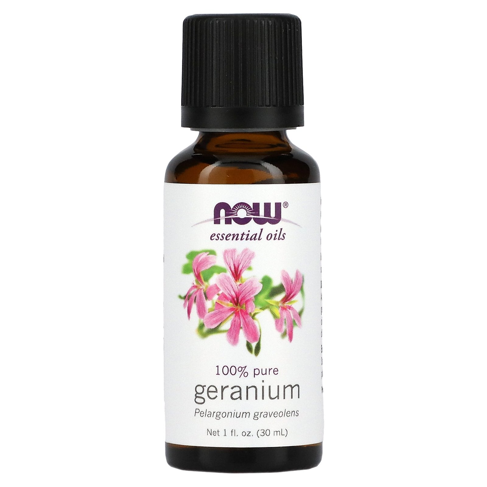 NOW Foods, Essential Oils, Geranium, 1 fl oz (30 ml)