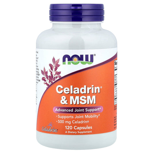 NOW Foods, Celadrin® & MSM, 120 Capsules