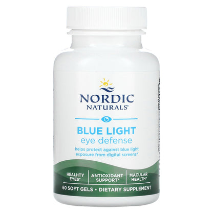 Nordic Naturals, Blue Light Eye Defense, 60 Softgels