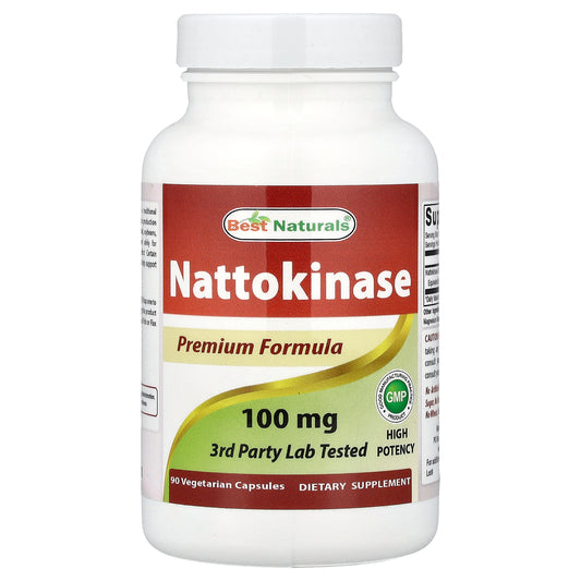 Best Naturals, Nattokinase, 100 mg, 90 Vegetarian Capsules