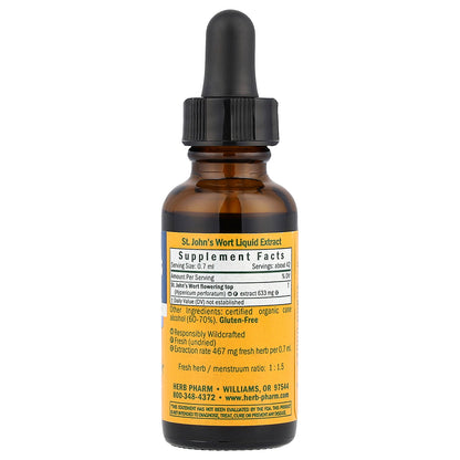 Herb Pharm, St. John's Wort, 1 fl oz (30 ml)