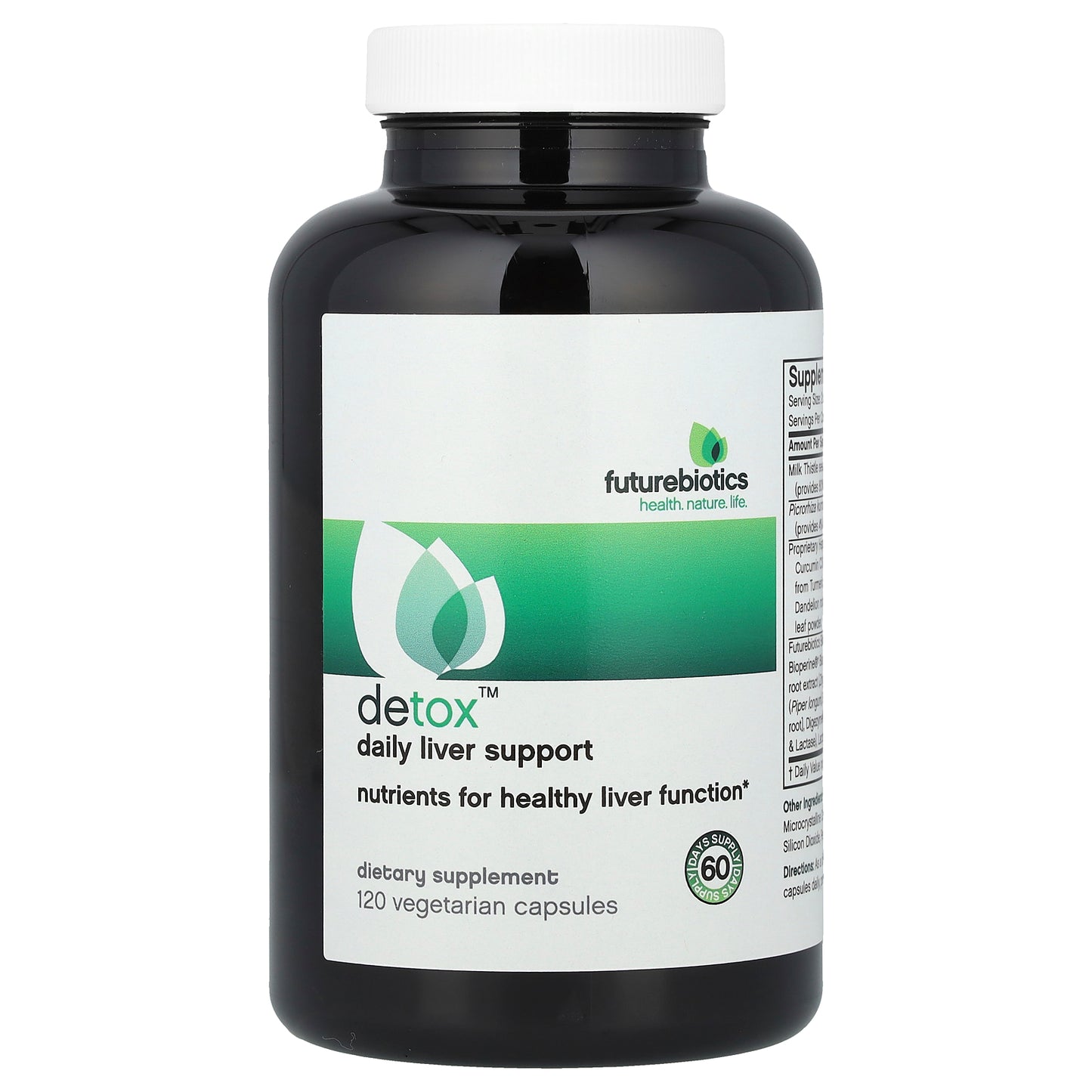 Futurebiotics, Detox™, Daily Liver Support, 120 Vegetarian Capsules