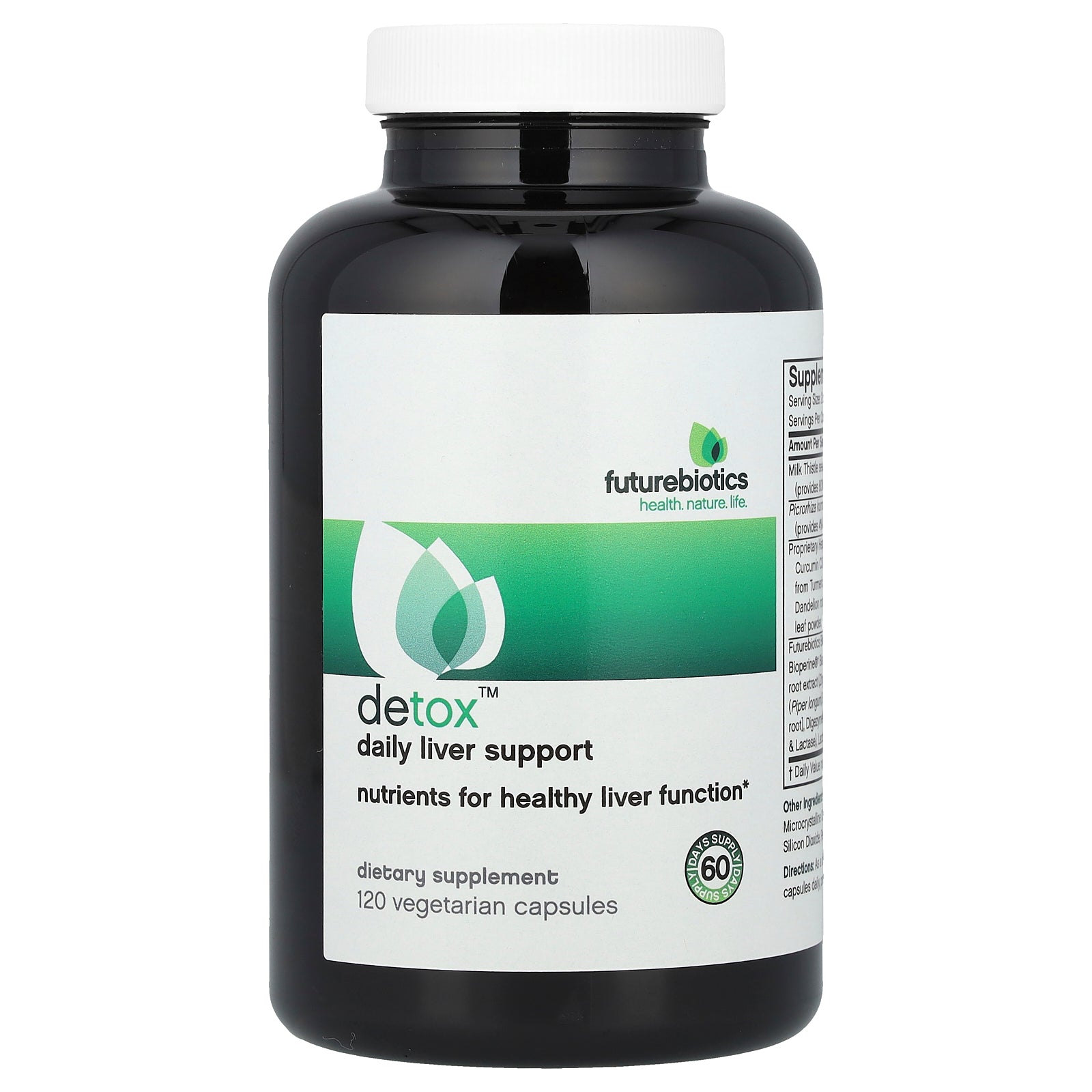 Futurebiotics, Detox™, Daily Liver Support, 120 Vegetarian Capsules