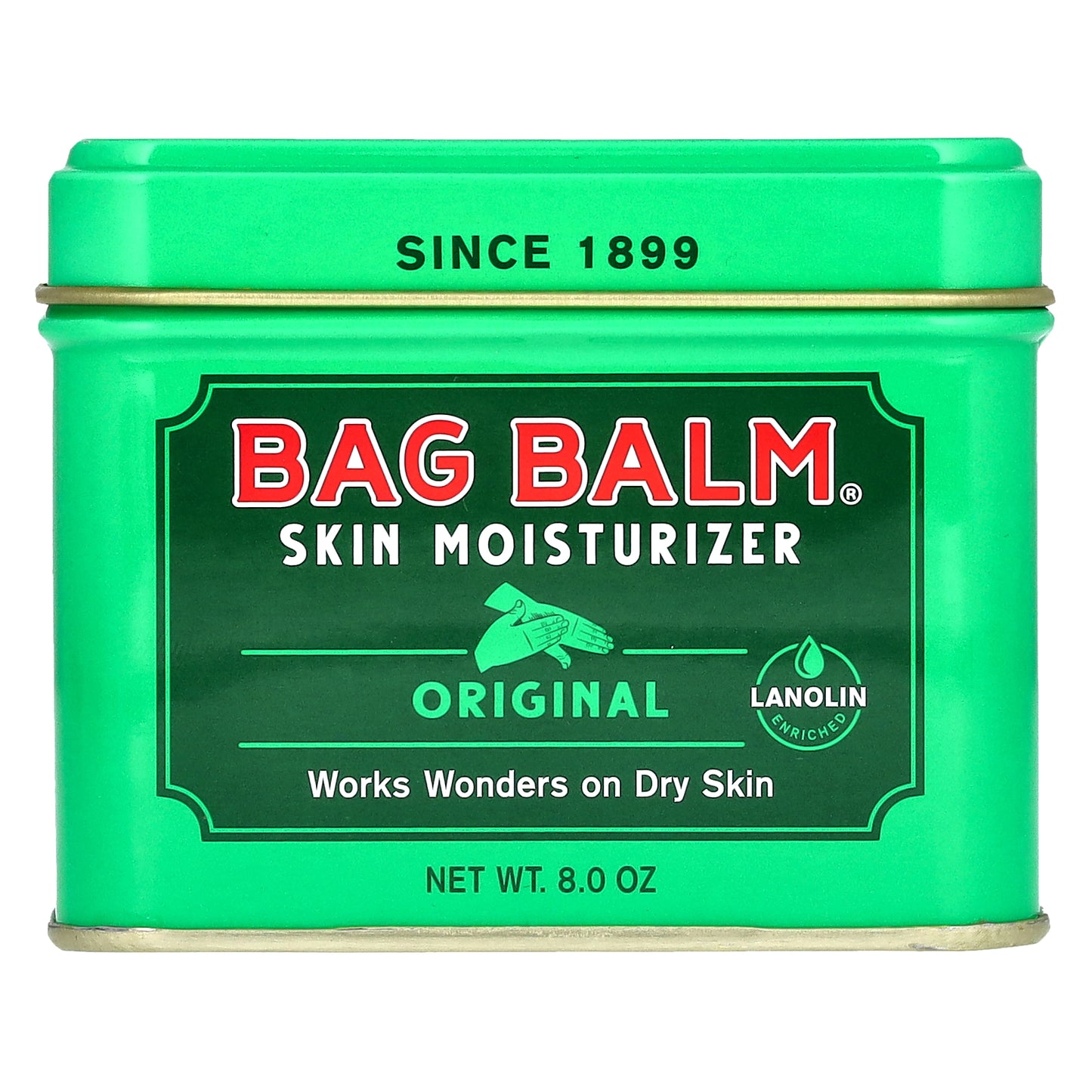 Bag Balm, Skin Moisturizer, Original , 8 oz