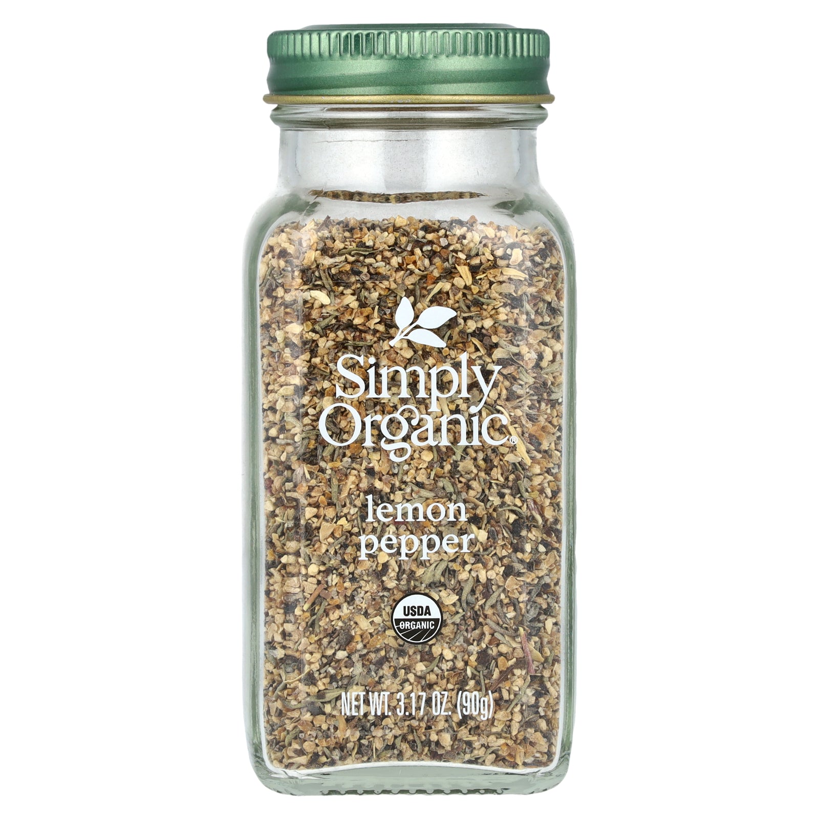 Simply Organic, Lemon Pepper, 3.17 oz (90 g)