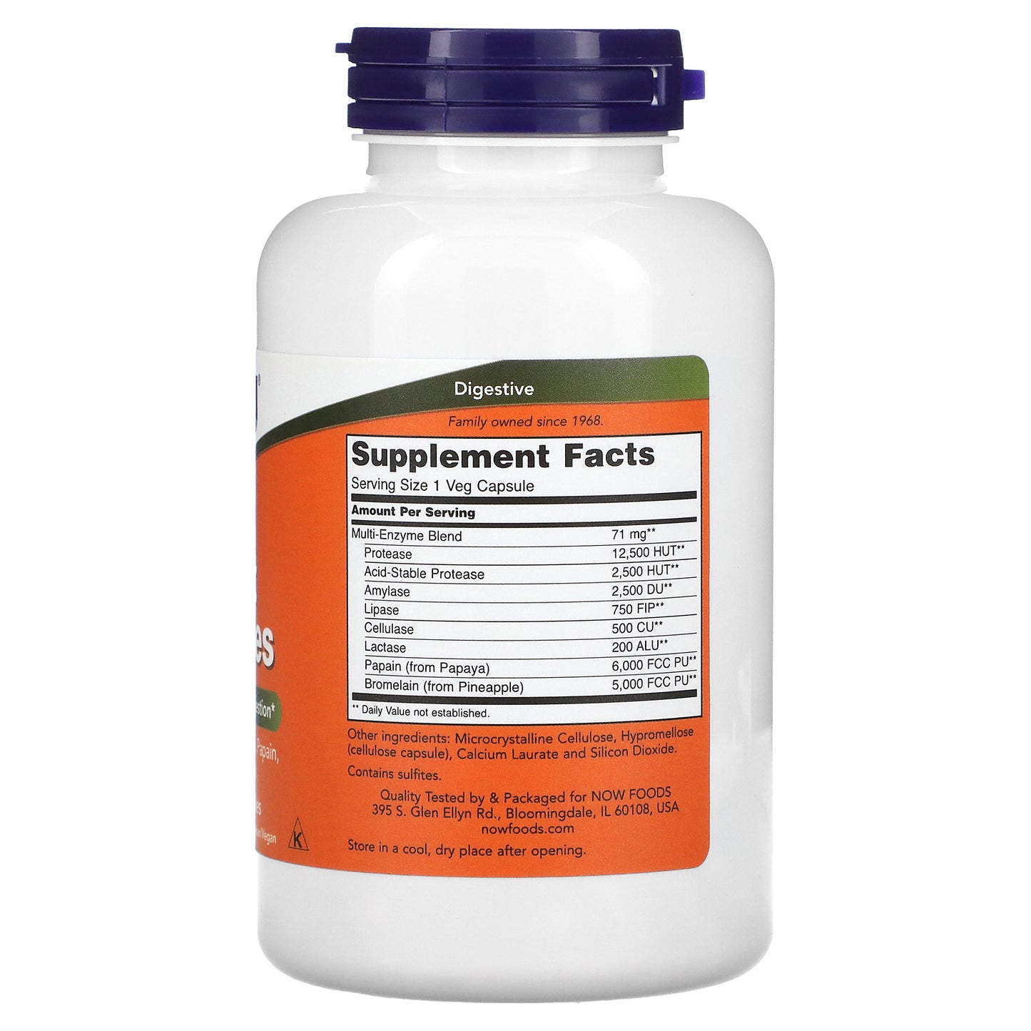 NOW Foods, Plant Enzymes, 240 Veg Capsules