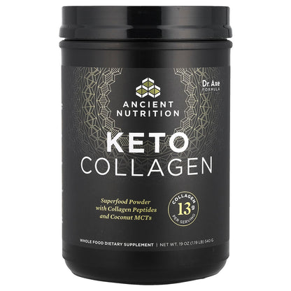 Ancient Nutrition, Keto Collagen, 19 oz (540 g)