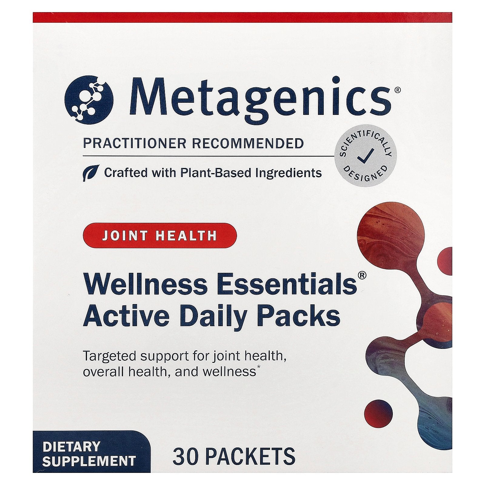 Metagenics, Wellness Essentials® Active Daily Packs, 30 Packets