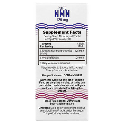 Superior Source, Pure NMN, 60 Instant Dissolve Tablets