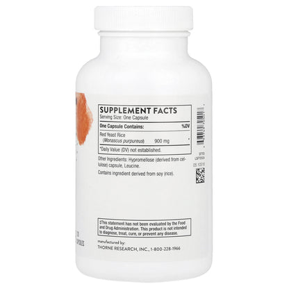 Thorne, Choleast-900, 120 Capsules (900 mg per Capsule)