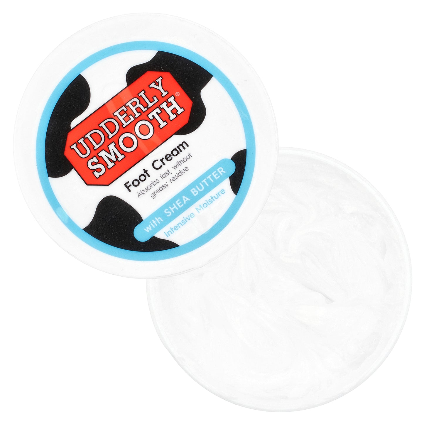 Udderly Smooth, Foot Cream With Shea Butter, 8 oz (227 g)