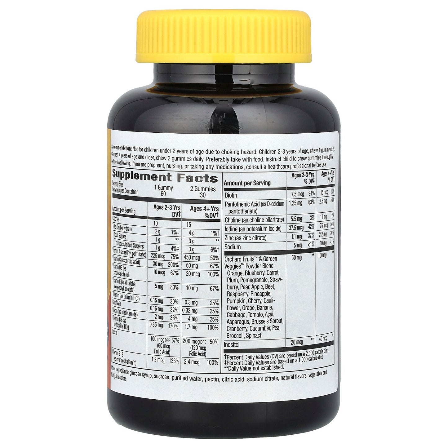 Nature's Way, Alive! Kids, Gummy Multivitamin, Cherry, Orange & Grape , 60 Gummies