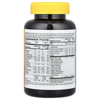 Nature's Way, Alive! Kids, Gummy Multivitamin, Cherry, Orange & Grape , 60 Gummies