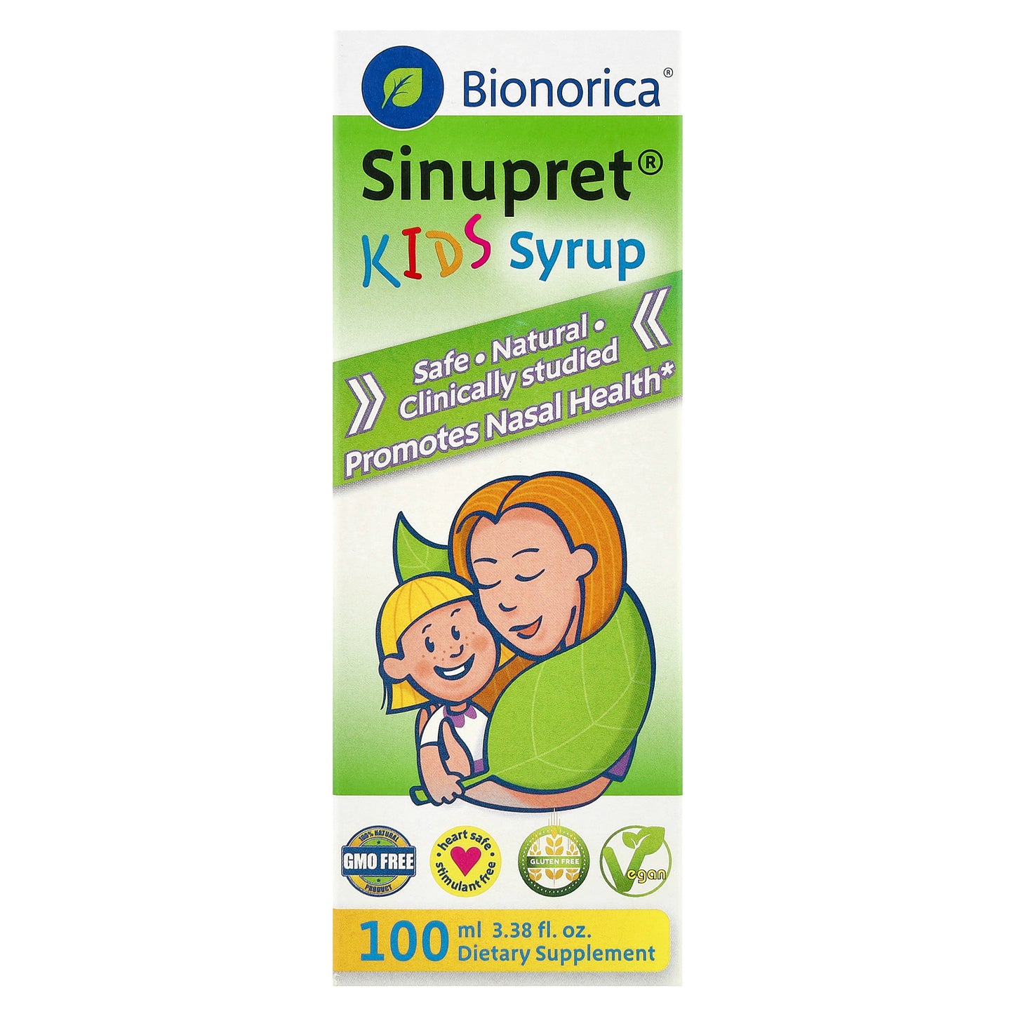 Bionorica, Sinupret® Kids Syrup, 3.38 fl oz (100 ml)
