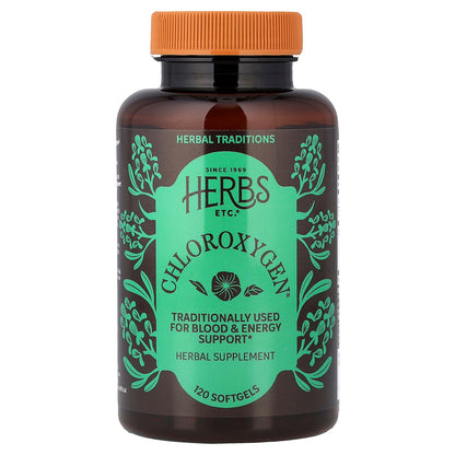 Herbs Etc., ChlorOxygen®, 120 Softgels