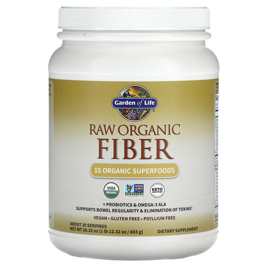 Garden of Life, RAW Organic Fiber, 1 lb, 12.32 oz