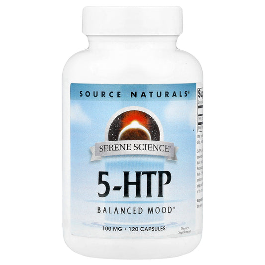 Source Naturals, Serene Science®, 5-HTP, 100 mg, 120 Capsules