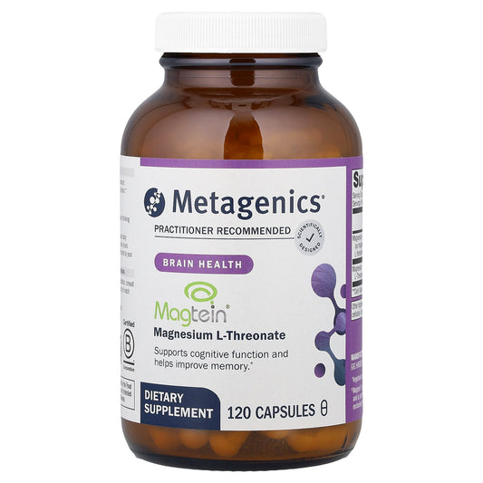 Metagenics, Magnesium L-Threonate, Brain Health, 120 Capsules