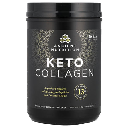 Ancient Nutrition, Keto Collagen, 19 oz (540 g)