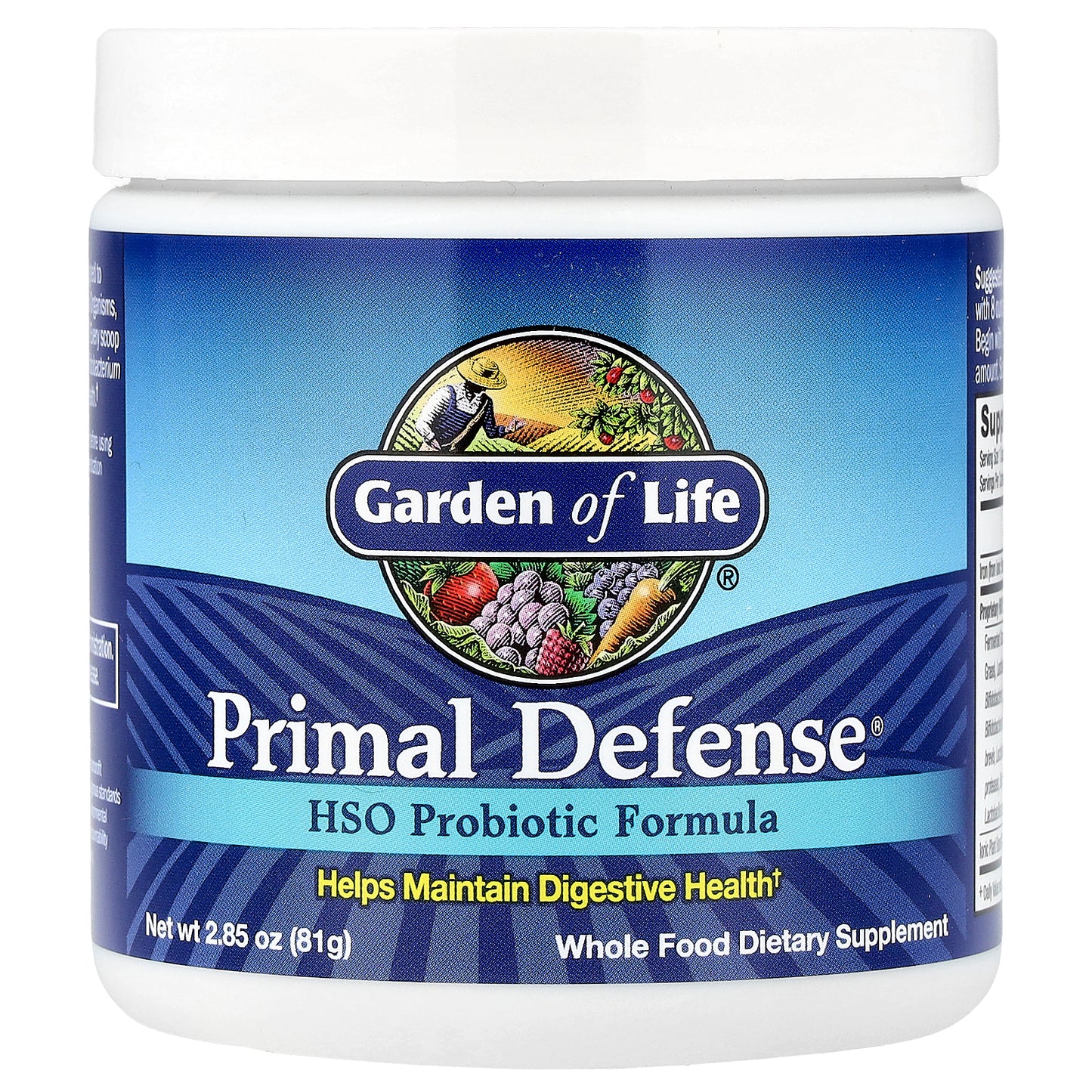 Garden of Life, Primal Defense®, HSO Probiotic Formula, 2.85 oz (81 g)