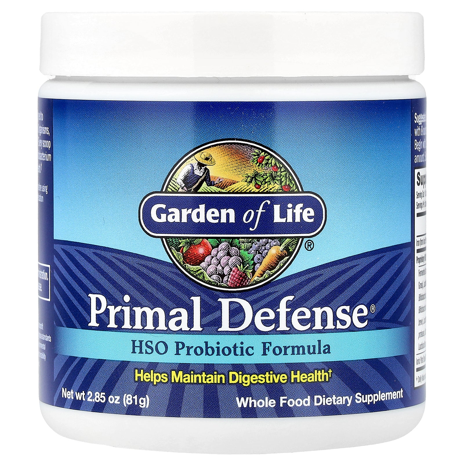 Garden of Life, Primal Defense®, HSO Probiotic Formula, 2.85 oz (81 g)