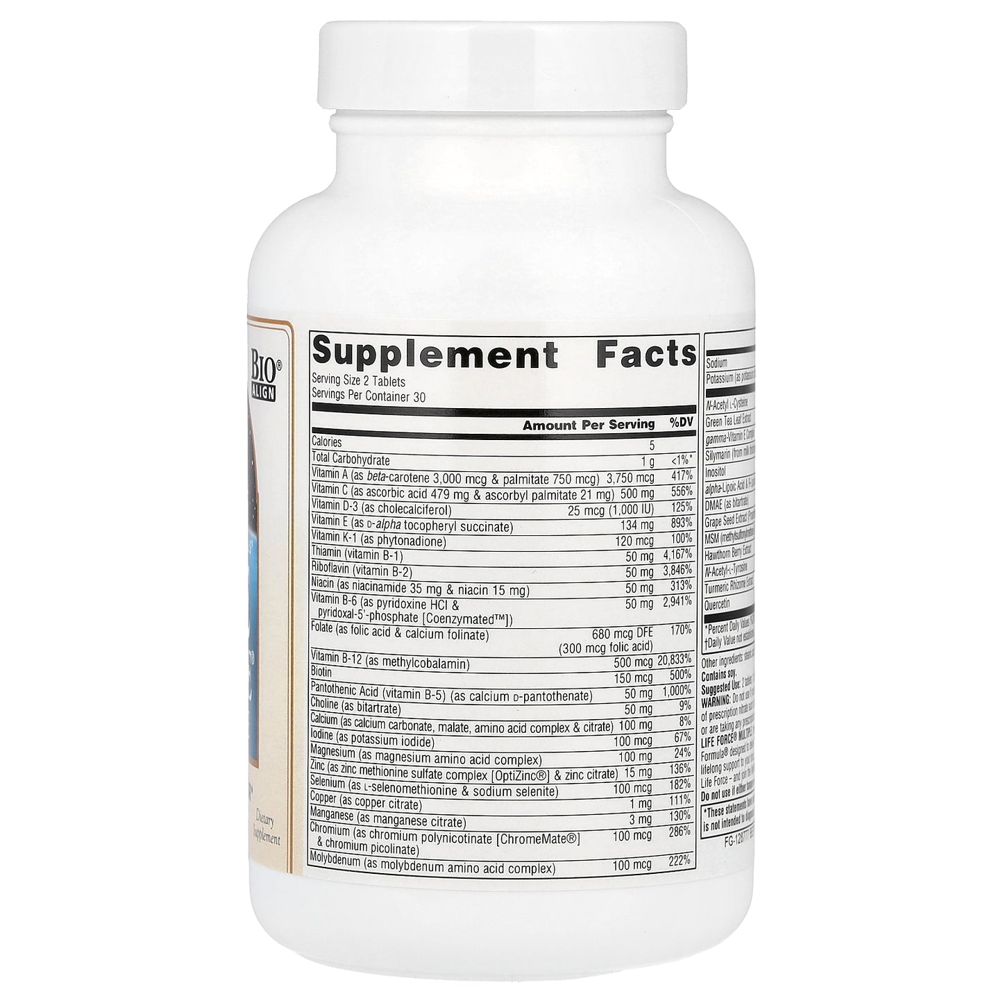 Source Naturals, Life Force® Multiple, No Iron, 60 Tablets