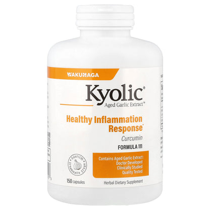 Kyolic, Aged Garlic Extract™, Healthy Inflammation Response , 150 Capsules