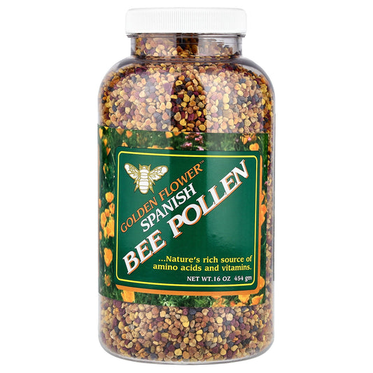 Golden Flower, Spanish Bee Pollen, 16 oz (454 g)