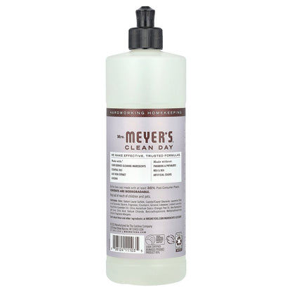 Mrs. Meyers Clean Day, Dish Soap, Lavender, 16 fl oz (473 ml)