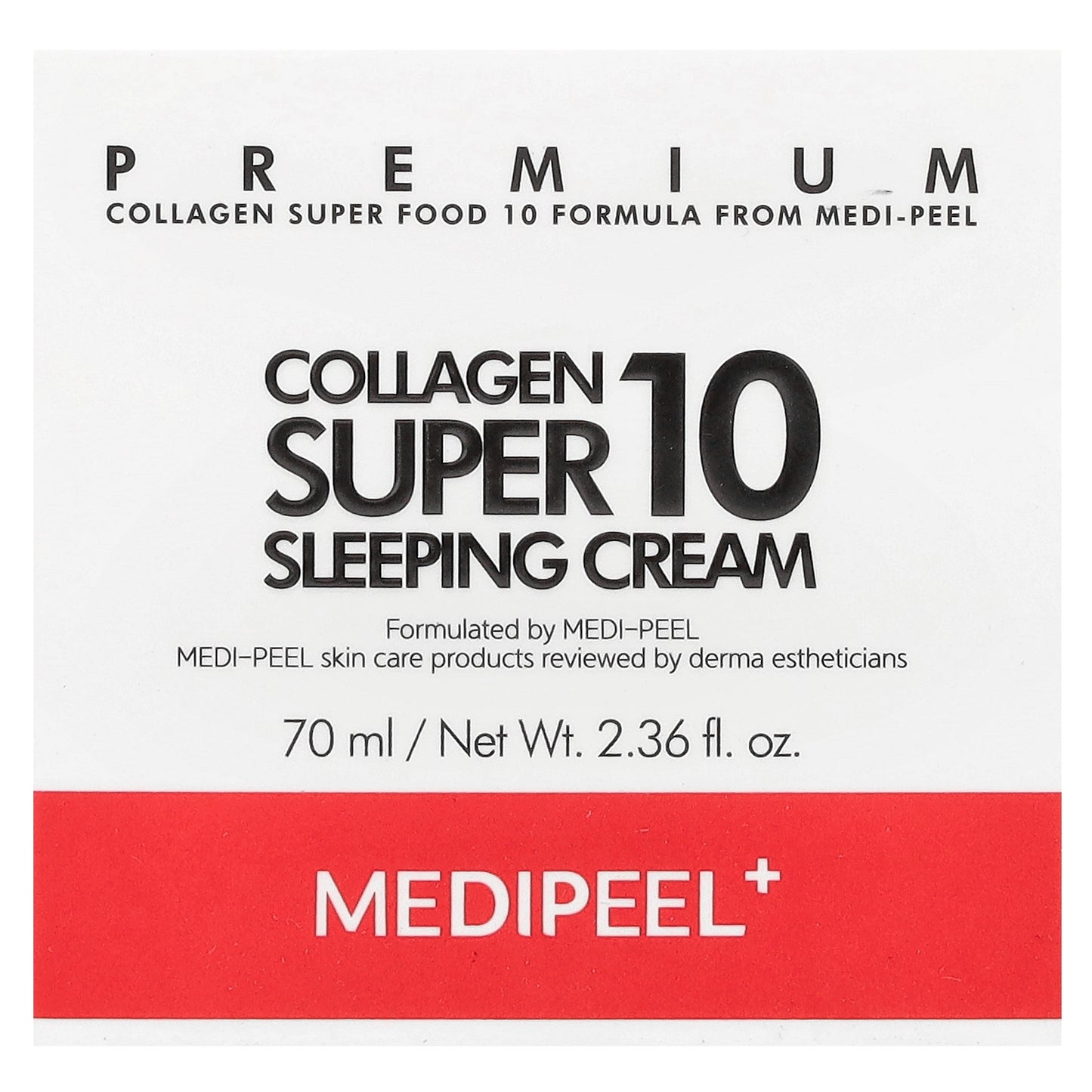 Medi-Peel, Collagen Super 10 Sleeping Cream, 2.36 fl oz (70 ml)