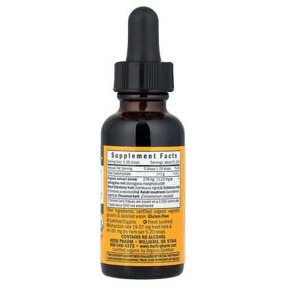 Herb Pharm, Kids, Immune Fortifier™, System Builder, Alcohol Free, 1 fl oz (30 ml)