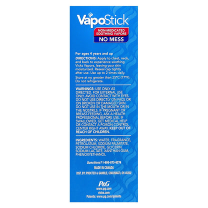 Vicks, VapoStick™, Solid Balm, 1.25 oz (35 g)