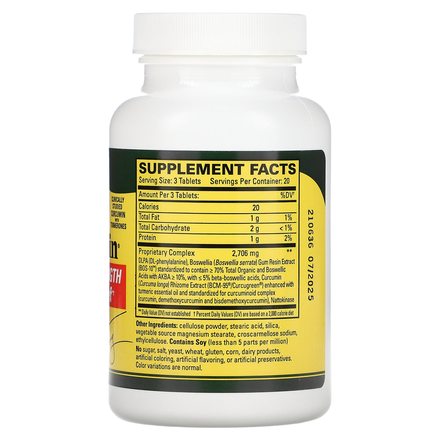 Terry Naturally, Curamin, Pain Relief, 60 Tablets