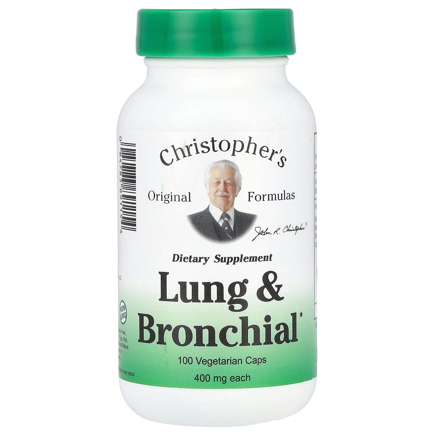 Christopher's Original Formulas, Lung & Bronchial, 100 Vegetarian Caps