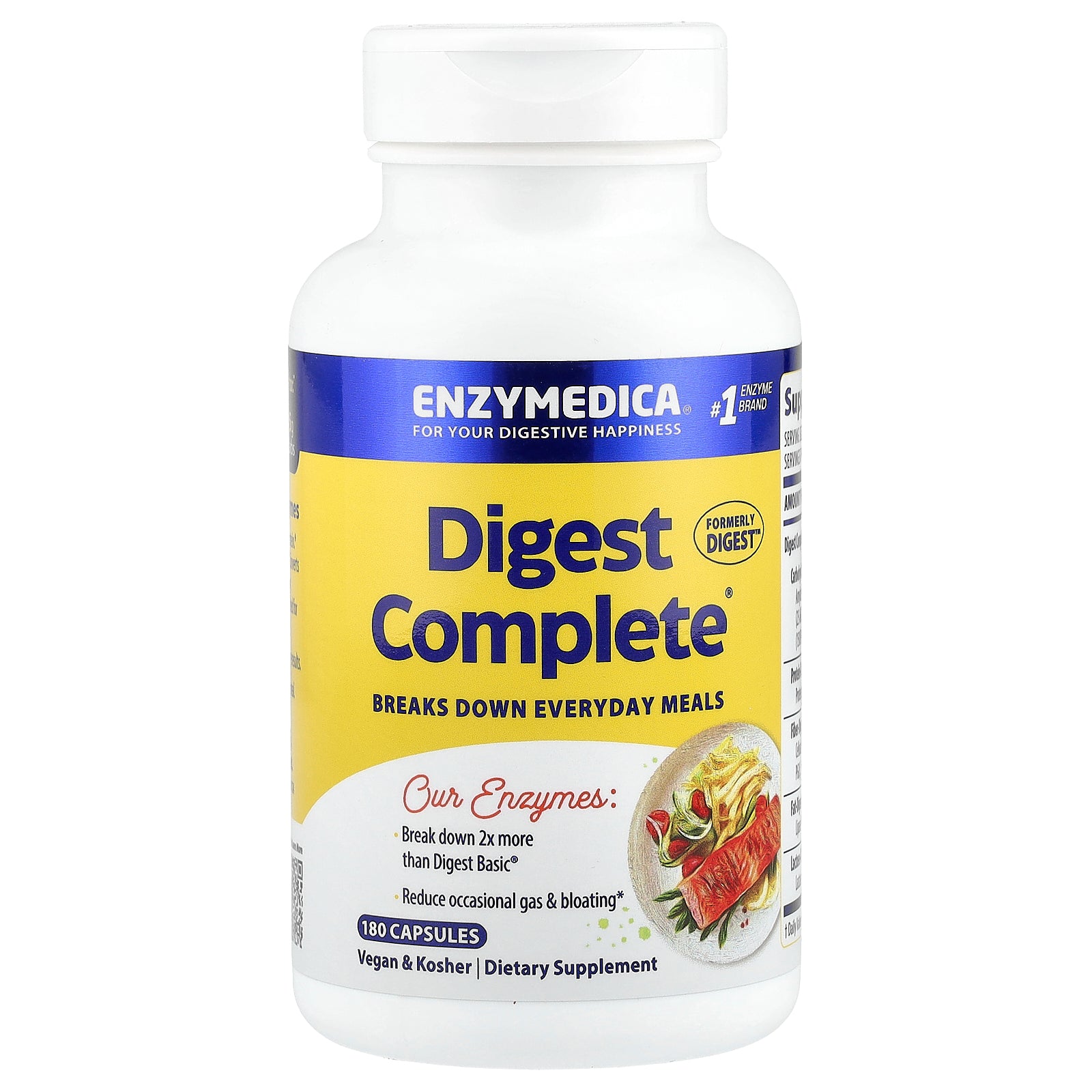 Enzymedica, Digest Complete®, 180 Capsules