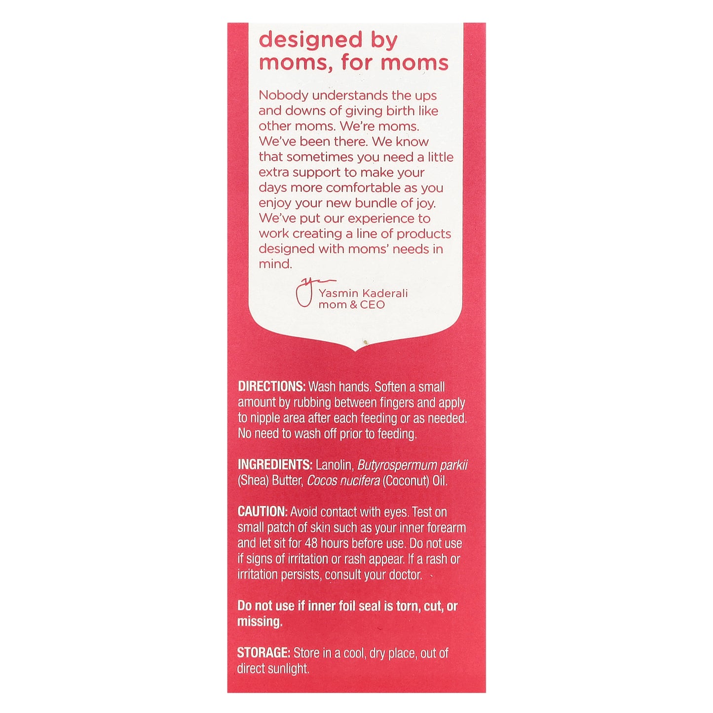 Mommy's Bliss, Lanolin Nipple Balm + Coconut Oil, 2 oz (56 g)