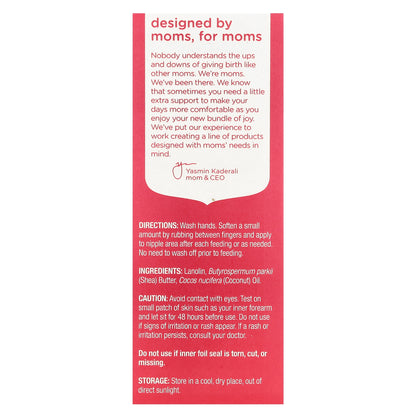 Mommy's Bliss, Lanolin Nipple Balm + Coconut Oil, 2 oz (56 g)