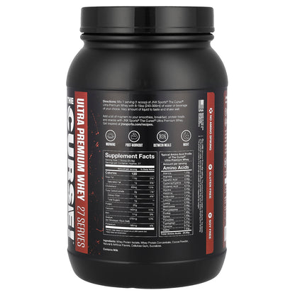 JNX Sports, The Curse!® Ultra Premium Whey, Double Chocolate, 2 lb (907.2 g)