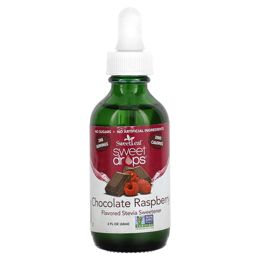 SweetLeaf Stevia, Sweet Drops, Chocolate Raspberry, 2 fl oz (60 ml)