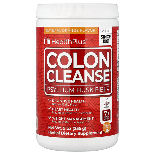 Health Plus, Colon Cleanse®, Natural Orange, 9 oz (255 g)