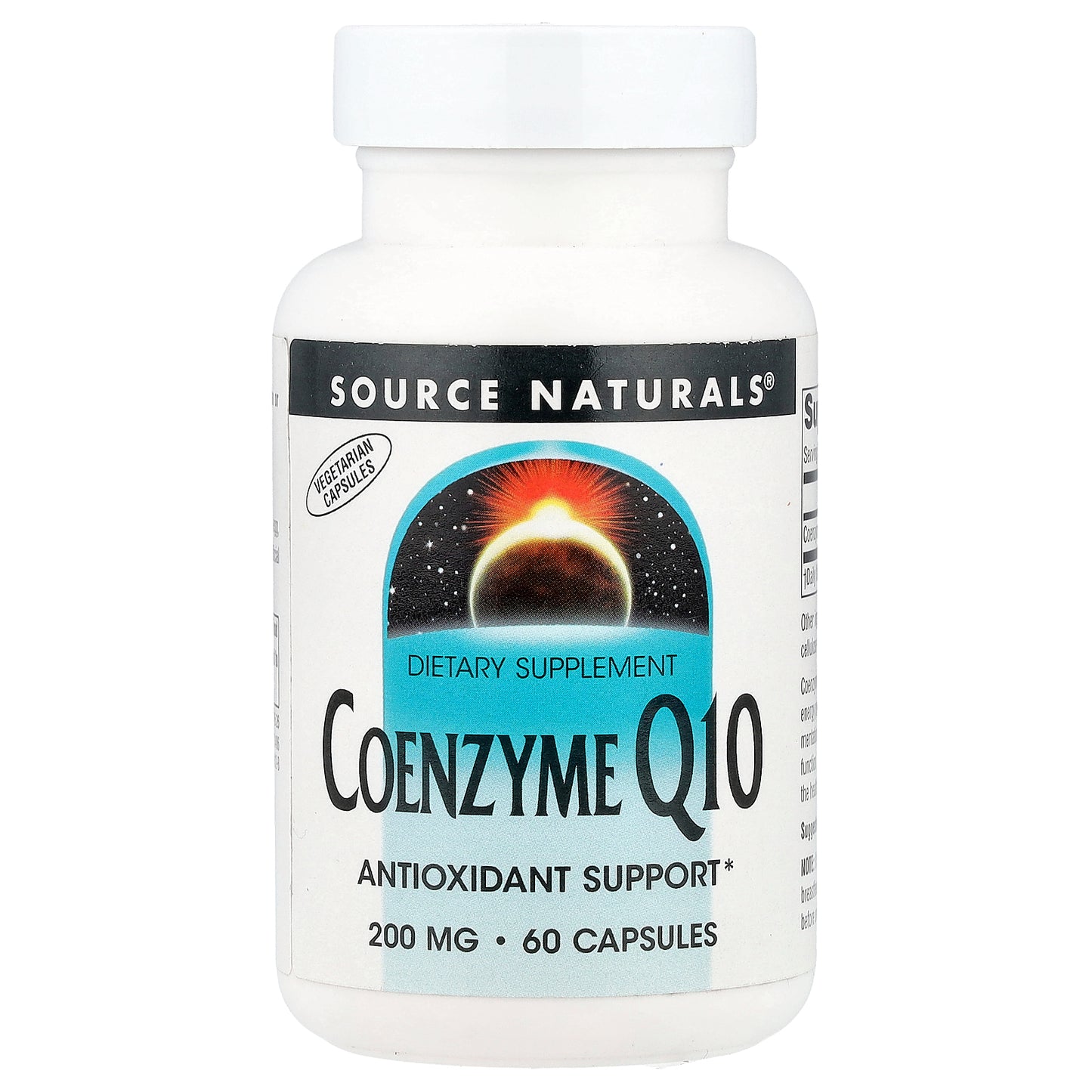 Source Naturals, Coenzyme Q10, 200 mg, 60 Capsules